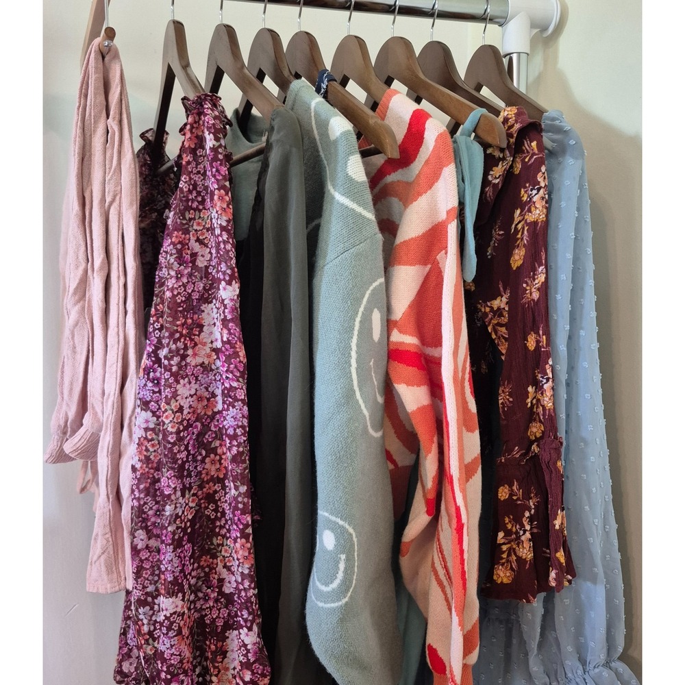 Altar'd State Dress Sweater Wide Leg Jumper Crop Top 9 Piece Bundle Reseller LOT